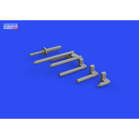 Eduard 648789 1/48 P-38J gun barrels PRINT Brassin for Aircraft