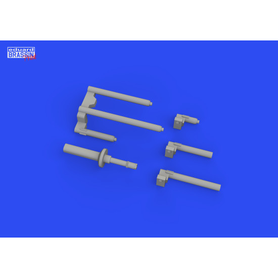 Eduard 648789 1/48 P-38J gun barrels PRINT Brassin for Aircraft