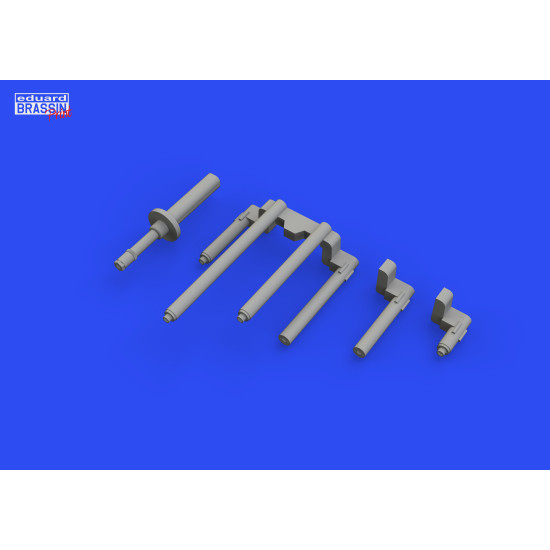 Eduard 648789 1/48 P-38J gun barrels PRINT Brassin for Aircraft