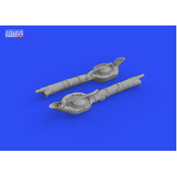 Eduard 648791 1/48 P-38J superchargers PRINT Brassin for Aircraft