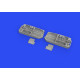 Eduard 648798 1/48 F6F wheel bays PRINT Brassin for Aircraft