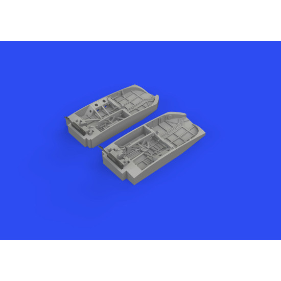 Eduard 648798 1/48 F6F wheel bays PRINT Brassin for Aircraft