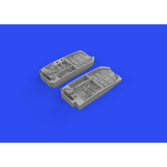 Eduard 648798 1/48 F6F wheel bays PRINT Brassin for Aircraft