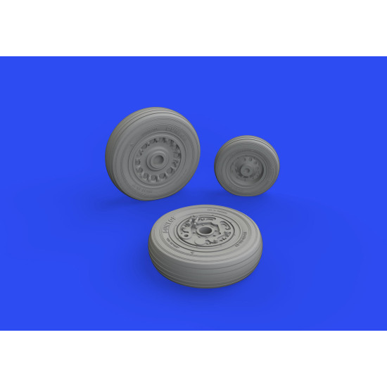 Eduard 648814 1/48 Buccaneer S.2C/D wheels Brassin for Aircraft