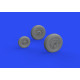 Eduard 648814 1/48 Buccaneer S.2C/D wheels Brassin for Aircraft