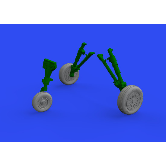 Eduard 648822 1/48 F-16A MLU wheels Brassin for Aircraft