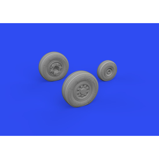 Eduard 648839 1/48 F-35A wheels Brassin for Aircraft