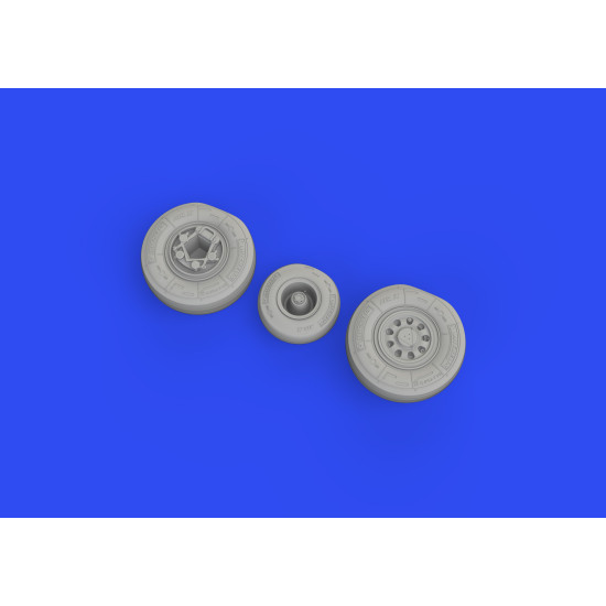 Eduard 648839 1/48 F-35A wheels Brassin for Aircraft