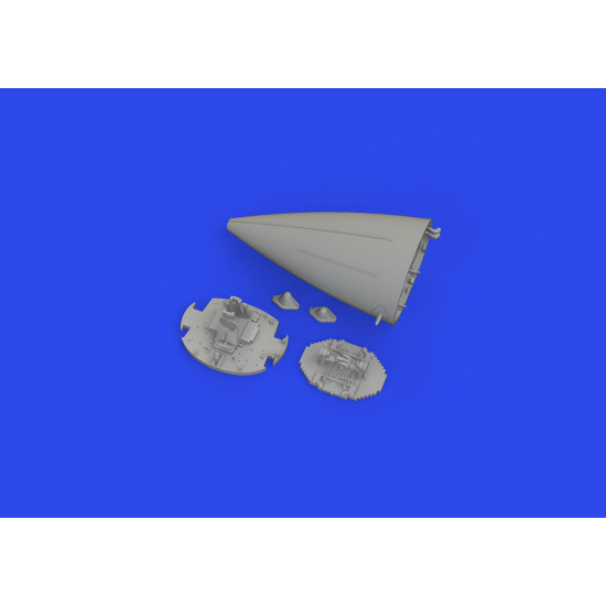 Eduard 648855 1/48 F-16 radar early PRINT Brassin for Aircraft