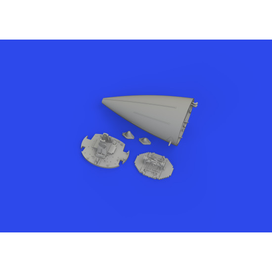 Eduard 648855 1/48 F-16 radar early PRINT Brassin for Aircraft