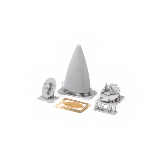 Eduard 648855 1/48 F-16 radar early PRINT Brassin for Aircraft