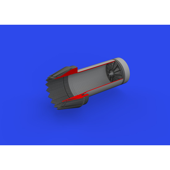 Eduard 648860 1/48 F-35A exhaust nozzle PRINT Brassin for Aircraft
