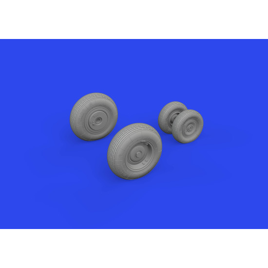 Eduard 648864 1/48 Mi-8MT wheels Brassin for Aircraft