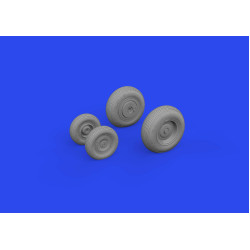 Eduard 648865 1/48 Mi-17 wheels Brassin for Aircraft