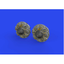 Eduard 648870 1/48 B-25J engines PRINT Brassin for Aircraft