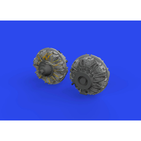 Eduard 648870 1/48 B-25J engines PRINT Brassin for Aircraft