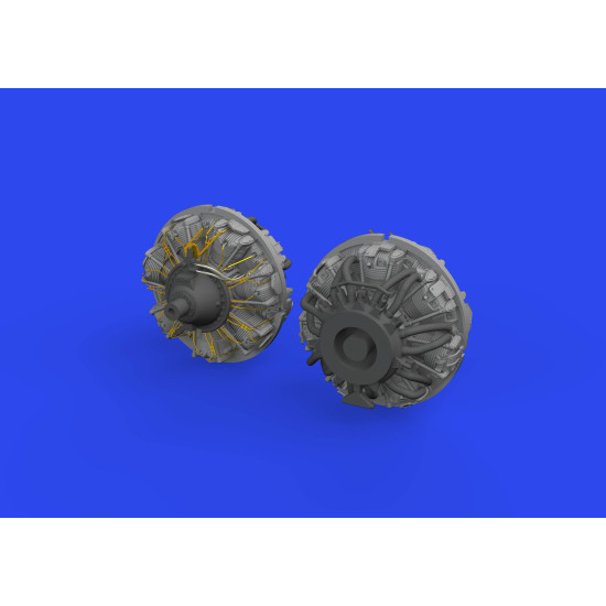 Eduard 648870 1/48 B-25J engines PRINT Brassin for Aircraft