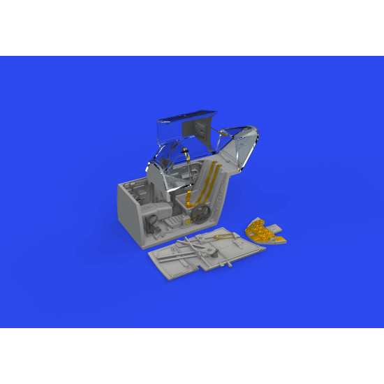 Eduard 648876 1/48 Bf 109F cockpit PRINT Brassin for Aircraft