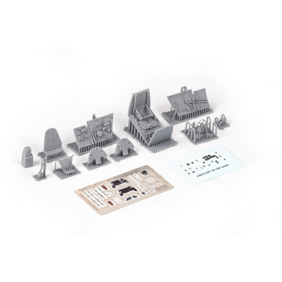 Eduard 648876 1/48 Bf 109F cockpit PRINT Brassin for Aircraft