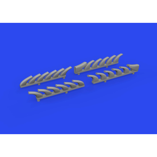 Eduard 648878 1/48 Do 335A exhaust stacks PRINT Brassin for Aircraft