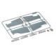 Eduard 648889 1/48 FM-2 folding wings PRINT Brassin for Aircraft Eduard 648889 1/48 FM-2 folding wings PRINT Brassin for Aircraft