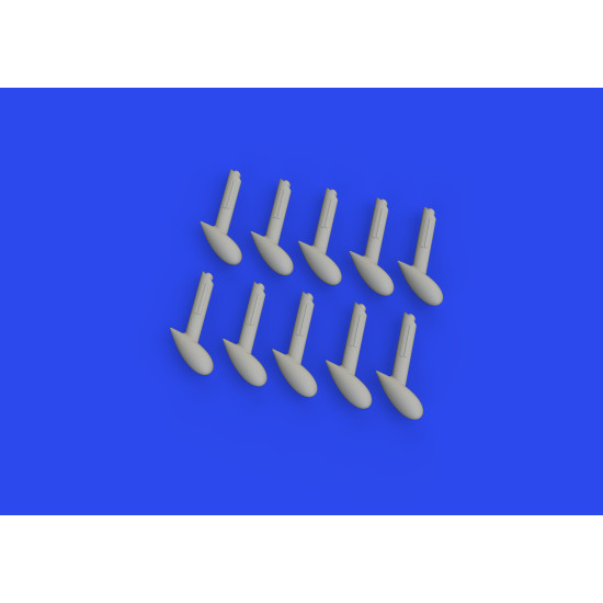 Eduard 648894 1/48 Bf 109 balance weights PRINT Brassin for Aircraft