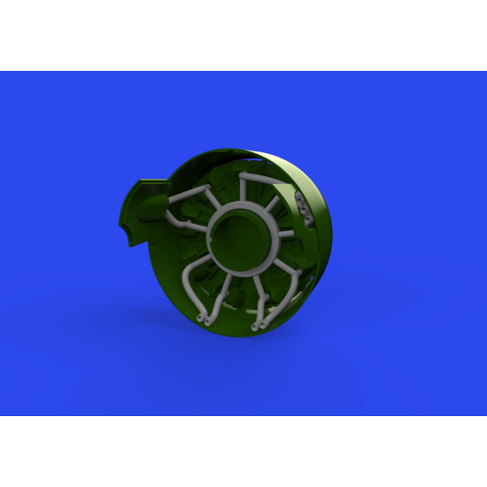 Eduard 648901 1/48 FM-2 exhausts PRINT Brassin for Aircraft