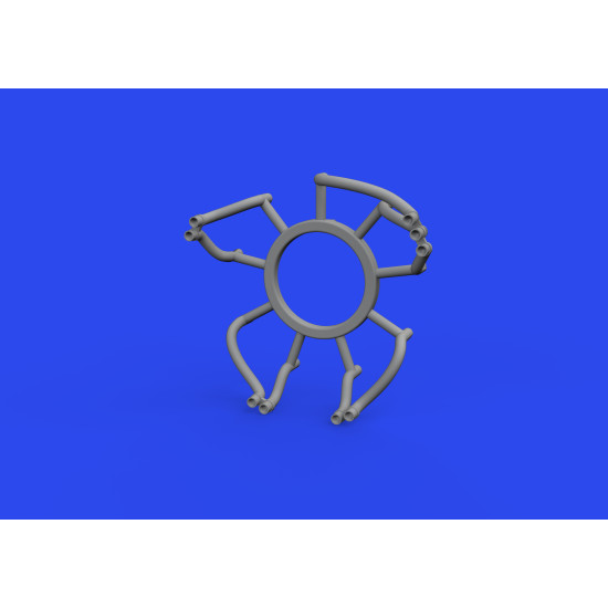 Eduard 648901 1/48 FM-2 exhausts PRINT Brassin for Aircraft