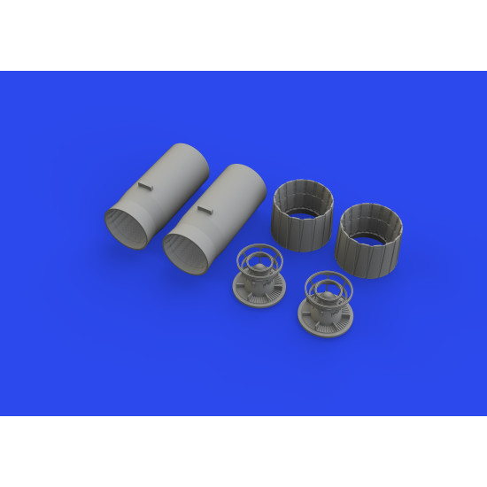 Eduard 648908 1/48 F-4E exhaust nozzles PRINT Brassin for Aircraft