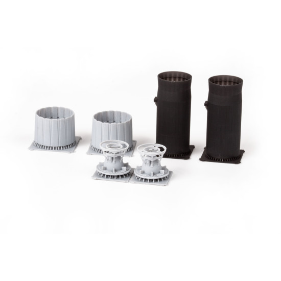 Eduard 648908 1/48 F-4E exhaust nozzles PRINT Brassin for Aircraft