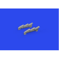 Eduard 648916 1/48 Hurricane Mk.II exhaust fishtail PRINT Brassin for Aircraft