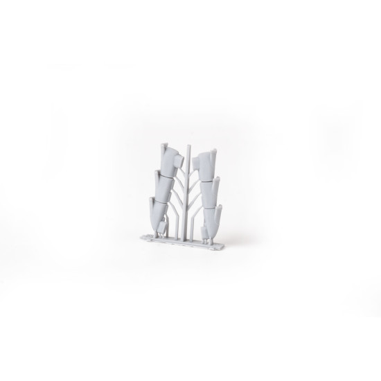 Eduard 648916 1/48 Hurricane Mk.II exhaust fishtail PRINT Brassin for Aircraft