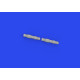 Eduard 648939 1/48 Bf 109K-4 gun barrels PRINT Brassin for Aircraft