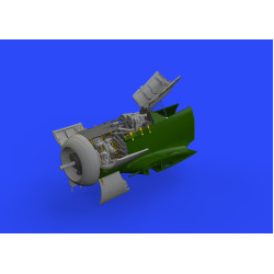 Eduard 648941 1/48 Fw 190A-7 engine & fuselage guns Brassin for Aircraft