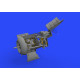 Eduard 648941 1/48 Fw 190A-7 engine & fuselage guns Brassin for Aircraft