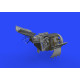 Eduard 648941 1/48 Fw 190A-7 engine & fuselage guns Brassin for Aircraft