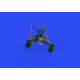 Eduard 648943 1/48 FM-1 undercarriage legs BRONZE Brassin for Aircraft