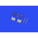 Eduard 648943 1/48 FM-1 undercarriage legs BRONZE Brassin for Aircraft