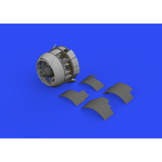 Eduard 648947 1/48 FM-1 engine PRINT Brassin for Aircraft