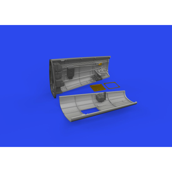 Eduard 648961 1/48 Bf 109K-4 radio compartment PRINT Brassin for Aircraft