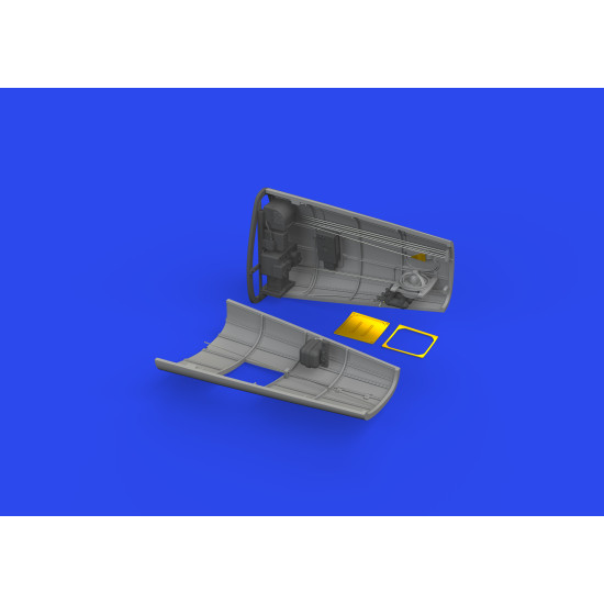 Eduard 648961 1/48 Bf 109K-4 radio compartment PRINT Brassin for Aircraft