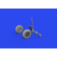 Eduard 648965 1/48 TBF/TBM wheels w/pattern Brassin for Aircraft Eduard 648965 1/48 TBF/TBM wheels w/pattern Brassin for Aircraft