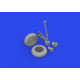 Eduard 648965 1/48 TBF/TBM wheels w/pattern Brassin for Aircraft Eduard 648965 1/48 TBF/TBM wheels w/pattern Brassin for Aircraft