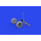 Eduard 648965 1/48 TBF/TBM wheels w/pattern Brassin for Aircraft Eduard 648965 1/48 TBF/TBM wheels w/pattern Brassin for Aircraft
