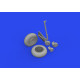 Eduard 648965 1/48 TBF/TBM wheels w/pattern Brassin for Aircraft Eduard 648965 1/48 TBF/TBM wheels w/pattern Brassin for Aircraft