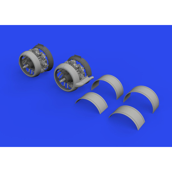 Eduard 648983 1/48 Beaufort Mk.I engines PRINT Brassin for Aircraft