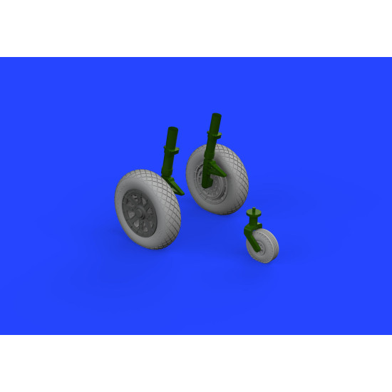 Eduard 648985 1/48 F4U wheels Brassin for Aircraft Eduard 648985 1/48 F4U wheels Brassin for Aircraft