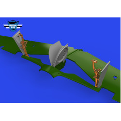 Eduard 648994 1/48 P-51B/C undercarriage legs BRONZE Brassin for Aircraft