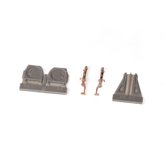 Eduard 648994 1/48 P-51B/C undercarriage legs BRONZE Brassin for Aircraft
