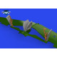 Eduard 648994 1/48 P-51B/C undercarriage legs BRONZE Brassin for Aircraft
